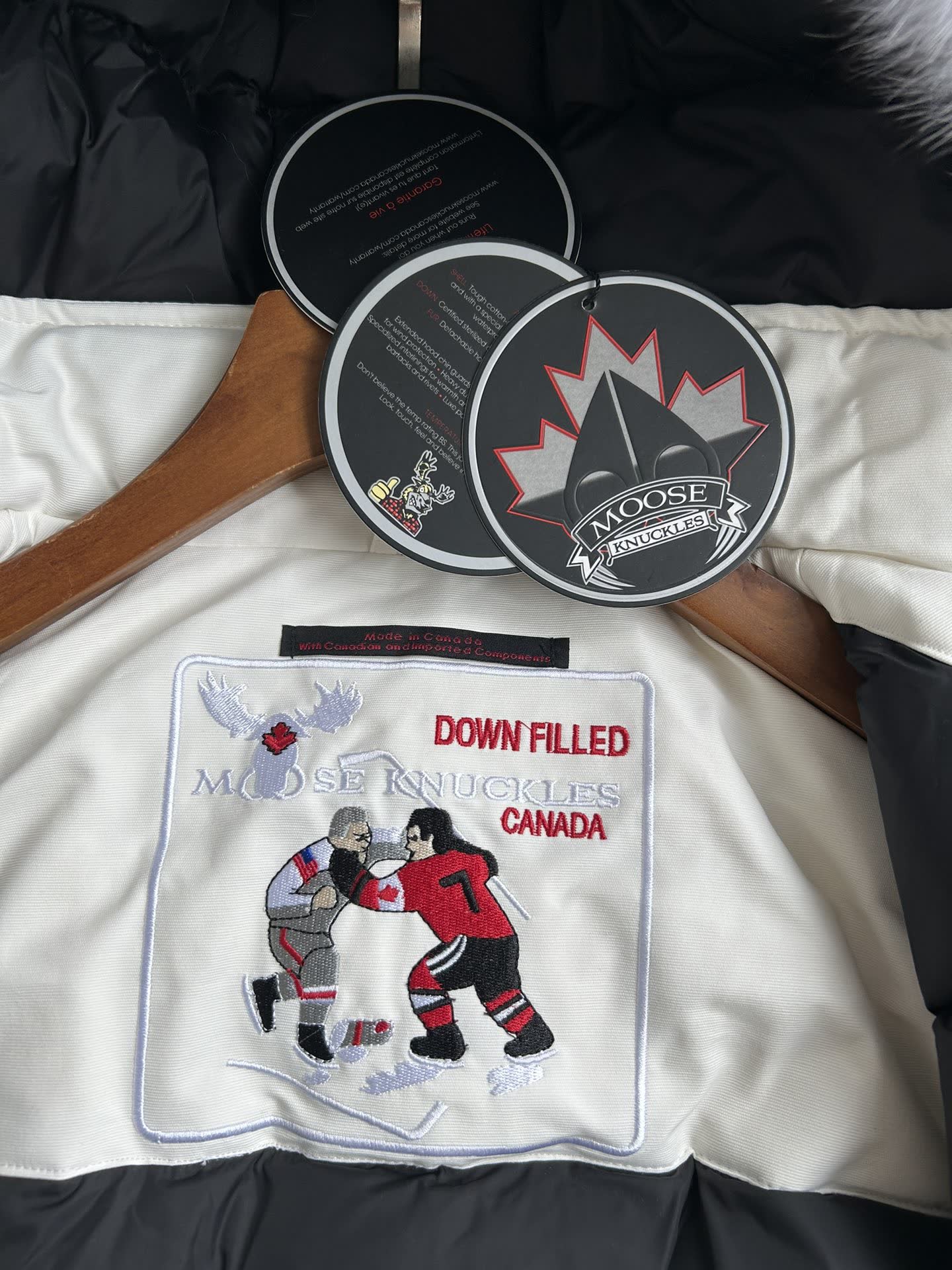 Moose Knuckles Down Bomber Jacket Moose Knuckles Down Bomber Jacket